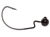 VMC Finesse Rugby Head Jig Head - Black