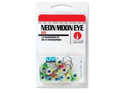 VMV Neon Moon Eye Jig UV Assorted 10 per pack