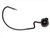 VMC Finesse Rugby Head Jig Head - Black