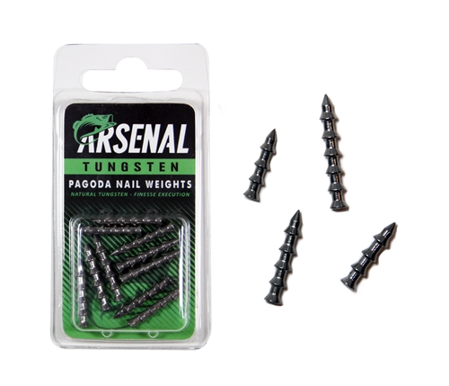 Tungsten Neko Pagoda Nail Weights for sale at Hooksetter Supply!