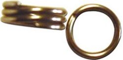 Wolverine Split Rings for Fishing - Size 4 Terminal Tackle