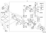 7FGCU25 Steer Axle Assembly Complete Toyota Aftermarket -BRAND NEW