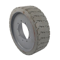 GN94909-GREY : MOULD ON WHEEL - 22 X 7 X 17 FOR GENIE AERIAL LIFT PARTS