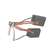 BRUSH SET  WSENSOR WIRE FOR HYSTER S00557253