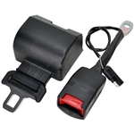 RBSB-BLACK-72-ELE : RETRACTABLE SEAT BELT (N/O) 72 Inches Electronic Safety switch Included