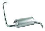 MUFFLER FOR TOYOTA : 17550-U1200-71