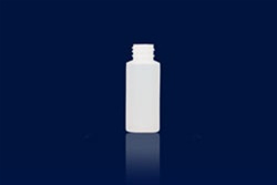 Bottles, Jars and Tubes: 1 oz 20/410 Tall natural HDPE Cylinder rounds - Sample