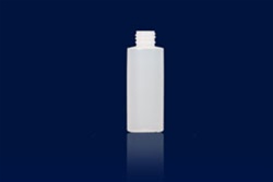 Bottles, Jars and Tubes: 2 oz 20/410 natural HDPE Cylinder rounds - Sample