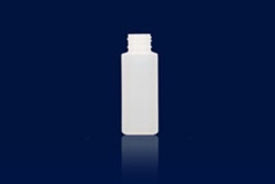 Bottles, Jars and Tubes: 2 oz 24/410 natural LDPE Cylinder rounds - Sample