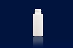 Bottles, Jars and Tubes: 2 oz 24/410 white MDPE Cylinder rounds - Sample