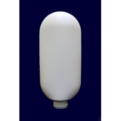 4 oz / 125 ml 22-400 natural high density polyethylene Princess Oval bottles - Product Code: 042700-012201