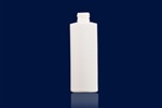 Bottles, Jars and Tubes: 4 oz 20/410 white HDPE Cylinder rounds - Sample