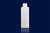 Bottles, Jars and Tubes: 4 oz 24/410 white HDPE Cylinder rounds