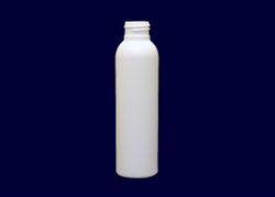 Bottles, Jars and Tubes: 4 oz 24/410 White HDPE Imperial or Plastique Rounds