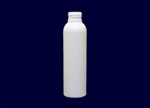 Bottles, Jars and Tubes: 4 oz 24/410 White HDPE Imperial/Plastique Rounds Samples
