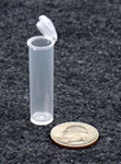 Bottles, Jars and Tubes:  051850 - standard 0.50" diameter - Microvials medical-grade polypropylene lab vials 3.50 milliliters - 1.92-drams - 0.12 oz.
