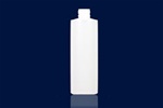 Bottles, Jars and Tubes: 8 oz 24/410 natural HDPE Cylinder rounds - Sample