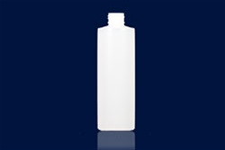 Bottles, Jars and Tubes: 8 oz 24/410 natural HDPE Cylinder rounds - Sample