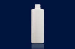 Bottles, Jars and Tubes: 8 oz 24/410 white HDPE Cylinder rounds