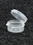 Bottles, Jars and Tubes:  120600 - 0.18 oz. 1Â¼-inch Lacons&reg; clarified natural  laboratory and medical grade polypropylene; small round hinged-lid containers.