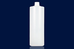 Bottles, Jars and Tubes: 16 oz 28/410 natural HDPE Cylinder rounds