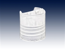 24-410 (3000 case pack) natural smooth, unlined press tops or disc tops or tilt top caps-plastic bottle dispensing closures - Product Code: 24-410-PT-NS-U-3000