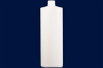 Bottles, Jars and Tubes: 32 oz 28/410 white HDPE Cylinder rounds - Sample