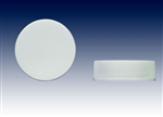 33-400 white ribbed or smooth unlined screw caps-plastic bottle closures - Product Code: 33-400-BC-WR-UL