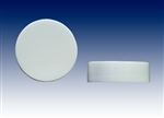 33-400 white smooth with FS1-13 liner, screw caps-plastic bottle closure samples - Product Code: 33-400-BC-WS-FS113-Sample