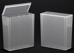 Bottles, Jars and Tubes: Flex-A-Top FT-104 Vertical Hinged-Lid Box - 13.00 oz.