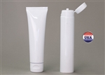 Bottles Jars and Tubes: Tubes on Demand White 2 oz. LDPE Tube with Flip-top Cap