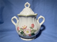 Sugar & Lid #180 Metlox Sculptured Berry