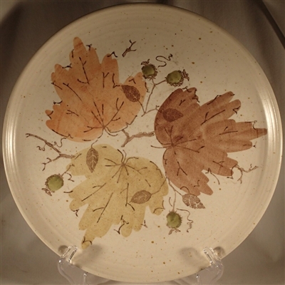 Dinner Plate #060 Metlox Poppytrail Woodland Gold