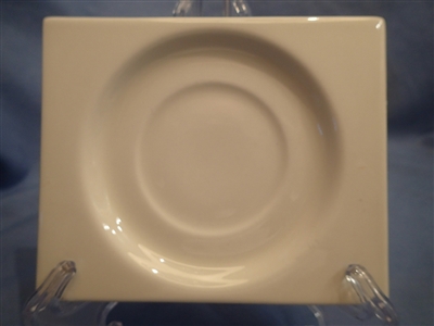 Saucer-Cream #402c-Metlox Pintoria (small repair)