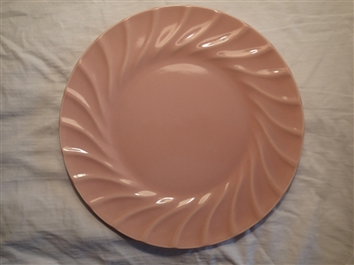 Dinner Plate-Peach #506ph-Satin Glaze-Metlox Yorkshire