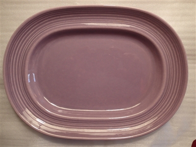 Medium Oval Platter-Metlox Colorstax Lilac