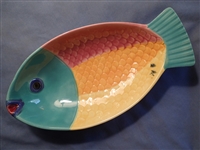 Serving Dish, Fish Shape-Metlox Pescado