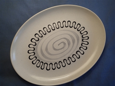 Large Oval Platter #17-California Aztec