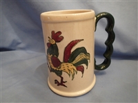 Large Mug California Provincial Green Rooster