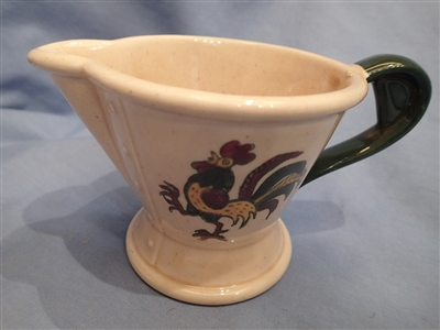 Creamer California Provincial Green Rooster