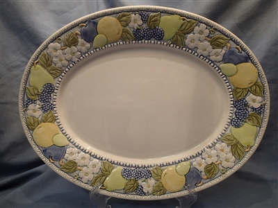 Large Oval Platter-Metlox Vernon Florence