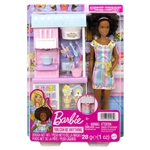 Barbie Ice Cream Shop Playset and Doll