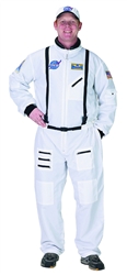 Adult White Astronaut Suit Large