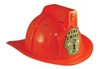 Red Firefighter Helmet With Light And Sound
