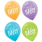 Fisher Price Hello Baby Printed Latex Balloon