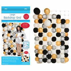 Balloon Backdrop Grid - Large