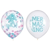Shimmering Mermaid Confetti Balloons