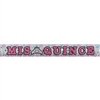 Mis Quince Foil Fringe Banner with Glitter Letters