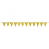 CREATE YOUR OWN GOLD PENNANT FOR BALLOONS