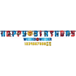 Spider-Man Webbed Wonder Jumbo Banner Kit